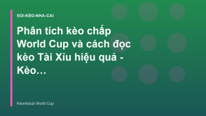 Read more about the article Phân tích kèo chấp World Cup và cách đọc kèo Tài Xỉu hiệu quả – Kèo Nhà Cái World Cup